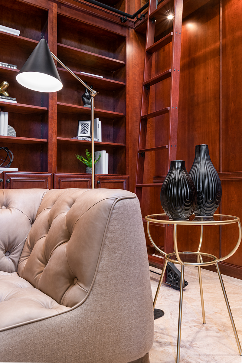 Stately Home Staging 2297 FA 004 Library